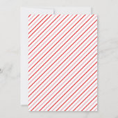 Retro Roze Kerstman verjaardag Kaart (Achterkant)