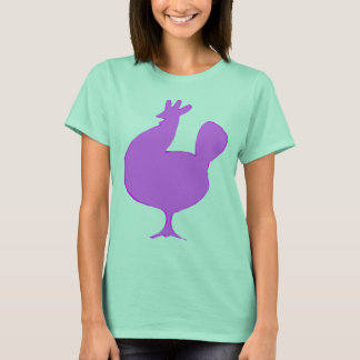 Retro Roze kip T-shirt