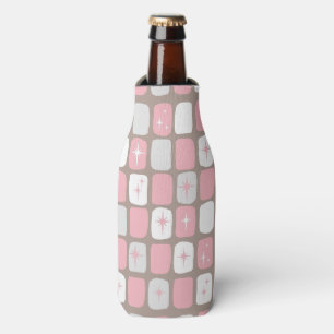 Retro Roze Koeler van de Fles Starbursts