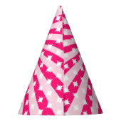 Retro Roze koningin van de harten van afgelopen da Feesthoedjes (Achterkant)