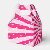 Retro Roze Koningin van Harten Verjaardagsfeest Fo Bedankdoosjes (Achterkant)