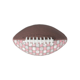Retro Roze MiniFootball Starbursts American Football