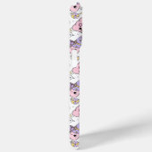 Retro Roze Pastel Halloween Pompoen Telefoonhoesje Case-Mate iPhone Case (Achterkant / Rechts)