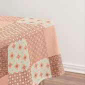 Retro Roze Patchwork Tafelkleed (Voorbeeld)