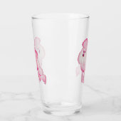 Retro Roze Podle Glas (Links)
