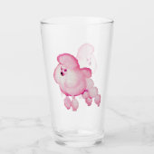 Retro Roze Podle Glas (Voorkant)