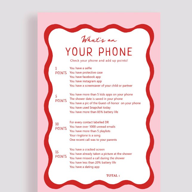 Retro Roze Rood wat er op je telefoonspel staat (Creator heeft geüpload)