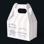 Retro Roze Schelpen & Trouwbellen Bachelorette  Bedankdoosjes<br><div class="desc">Retro Roze Schelpen & Trouwbellen Bachelorette</div>