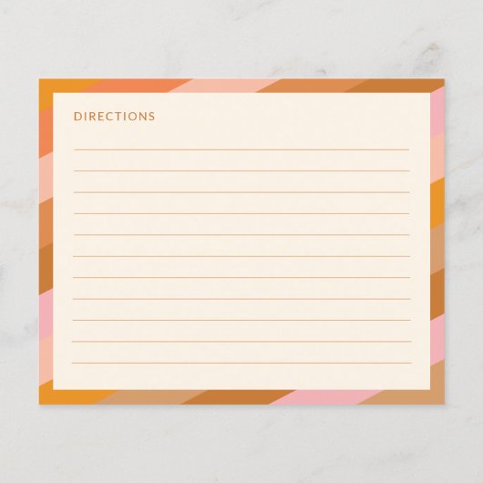 Retro Roze Sinaasappel Custom Vrijgezellenfeest Re (Achterkant)