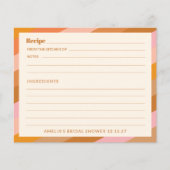 Retro Roze Sinaasappel Custom Vrijgezellenfeest Re (Voorkant)