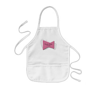 Retro roze ster ~Domestic Goddess in training Kinder Schort