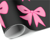 Retro Roze Strikken Inpakpapier (Rol Hoek)