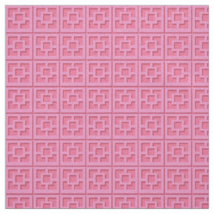 Retro Roze Trellis fabric Stof