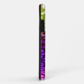 Retro roze violet groene leopard printhuid Case-Mate iPhone case (Achterkant/rechts)