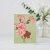  Retro Rozen Briefkaart (Staand voorkant)