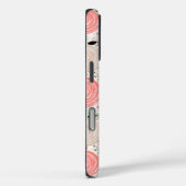 Retro, rozen Case-Mate iPhone case (Achterkant / Rechts)