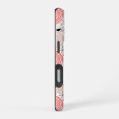 Retro, rozen iPhone hoesje (Rechterkant)
