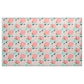 Retro, rozen stof (Yard (91,4 cm))