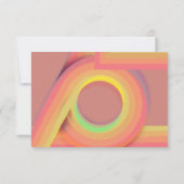 Retro RSVP met QR-code (Achterkant)