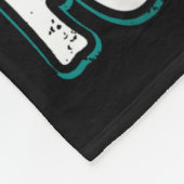 Retro Rubber Duck Christian Rubber Ducky Quacks Fo Fleece Deken (Hoek)