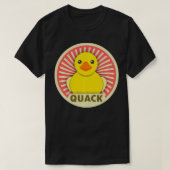 Retro &  Rubber Duck Quack Ducky Gifts Pull T-shirt (Design voorkant)
