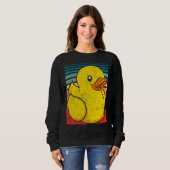 Retro Rubber Duck Trui (Voorkant volledig)