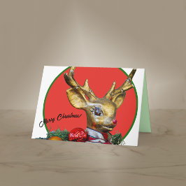 Retro Rudolph Card Kaart