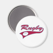 Retro Rugby Magneet (Voorkant / Achterkant)