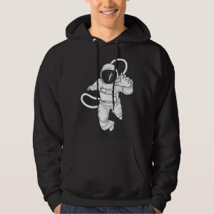 Retro ruimte astronaut hoodie