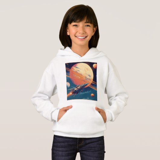 retro-ruimte-exploratie-Poster (Voorkant volledig)