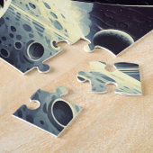 Retro ruimte pin-up legpuzzel (Zijkant)