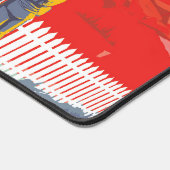 Retro ruimte Poster van Kepler-186f. Bureaumat (Hoek)