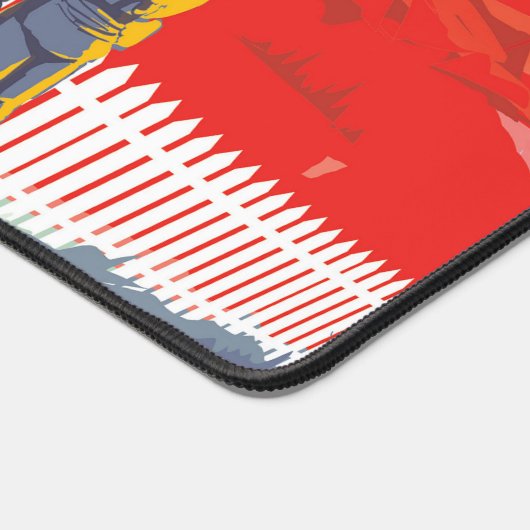 Retro ruimte Poster van Kepler-186f. Bureaumat (Hoek)