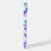 Retro-ruimtepatroon Case-Mate iPhone Case (Achterkant / Rechts)