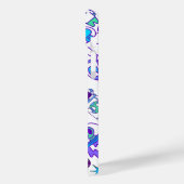 Retro-ruimtepatroon Case-Mate iPhone Case (Achterkant / Links)