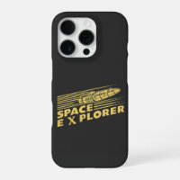 Retro-ruimtereiziger raketgrafiek