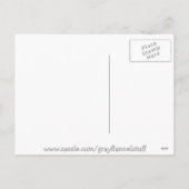 Retro Ruimteschip Santa Christmas Briefkaart (Achterkant)