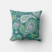 retro-ruimtestelsel kussen (Voorkant)