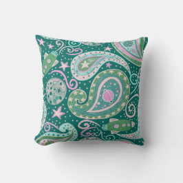 retro-ruimtestelsel kussen