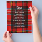 Retro ruit flyer (Hand)