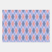 Retro ruitpatroon.  inpakpapier vel (Voorkant)