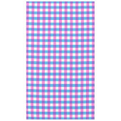 Retro ruitpatroon kleurrijk ontwerp tafelkleed (Voorkant)