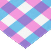 Retro ruitpatroon kleurrijk ontwerp tafelkleed (Gekanteld)