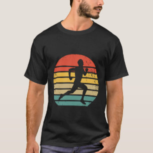 Retro Running Gift I Jogging Runner 0cqNW T-shirt