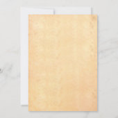 Retro Rustic Stylish Wedding sparen de Datum Kaart (Achterkant)