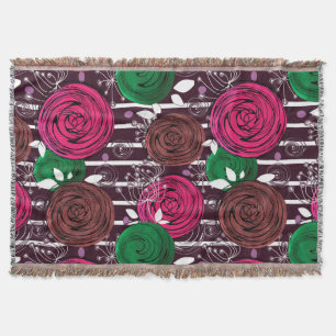 Retro-, rustig-, folk- deken