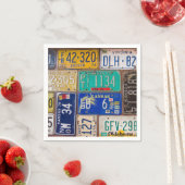 Retro Rusty-Borden Servet (Insitu)