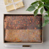 Retro Rusty Grunge Texture Pattern Tissuepapier (Geschenk)