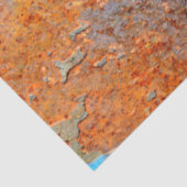 Retro Rusty Grunge Texture Pattern Tissuepapier (Detail)