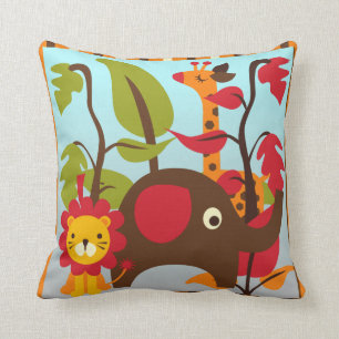 Retro Safari Pillow Kussen